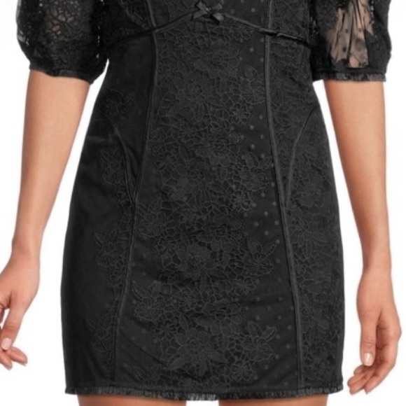 🌿|NWT|For Love & Lemons Azalea Lace Minidress - Picture 5 of 9